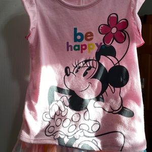 Worn once 2t girl Minnie outfit